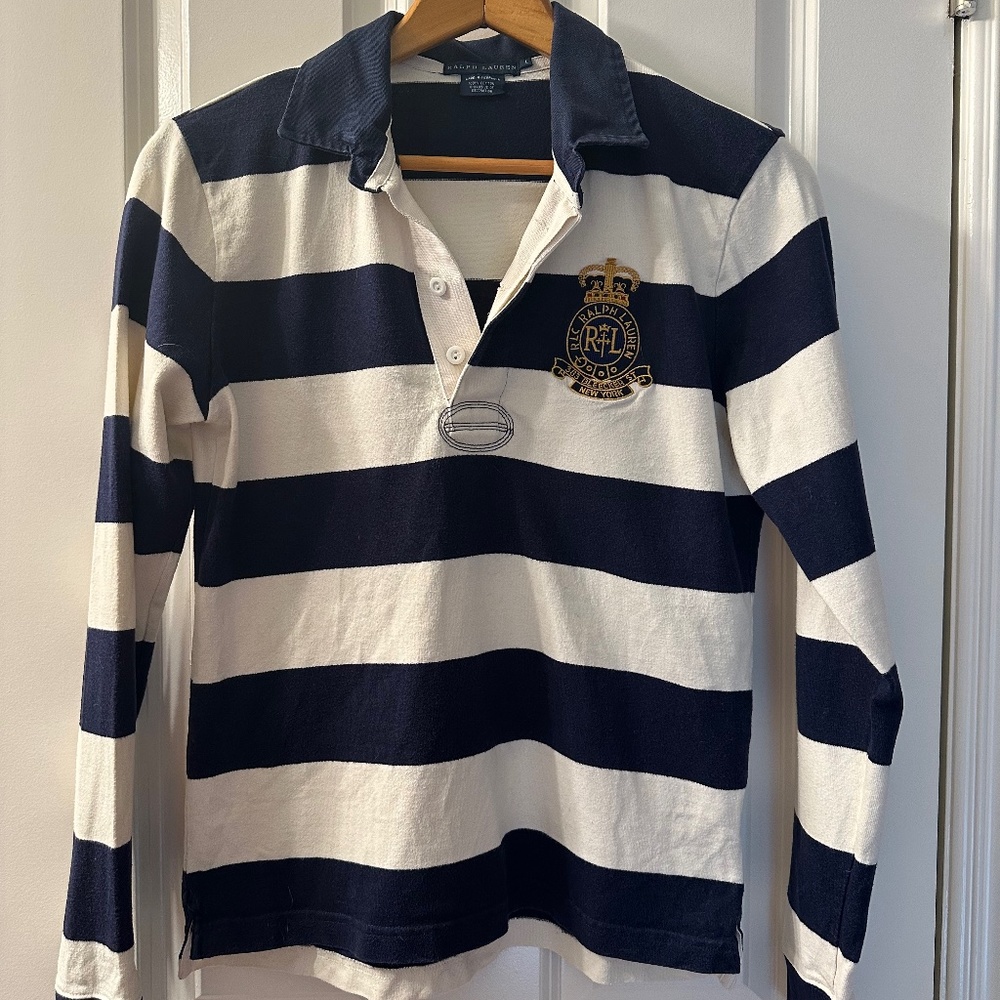 Ralph Lauren vintage polo. long sleeve 100% cotton